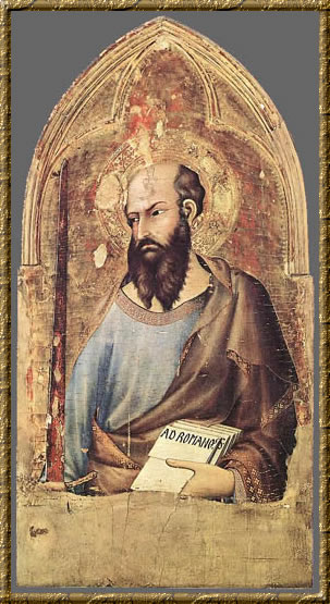 Апостол Павел (Симон Мартини,  1321 г.)